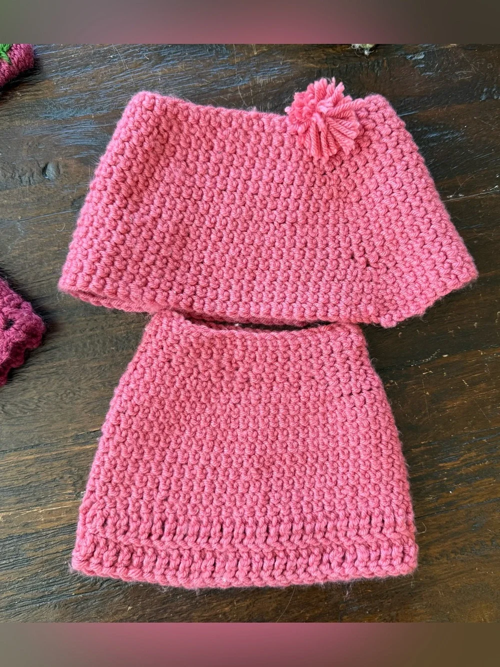 18” Doll Clothes Lot Handmade Hand Knitted